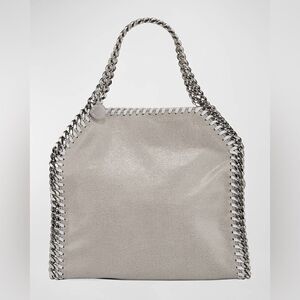 Stella McCartney Mini Falabella 3 Chain Crossbody Purse Bag